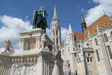 Matthias Church in Budapest Hungary