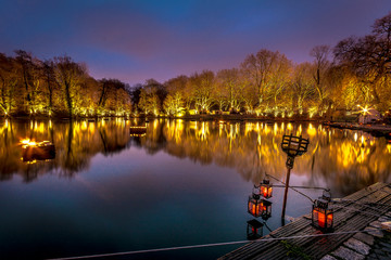 Canvas Print - Weihnachtsmarkt Dortmund 