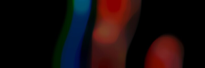 Fototapete - blurred bokeh horizontal background texture with dark red, black and very dark blue colors space for text or image