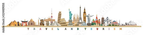 Fotografía world culture tourism travel historical monuments and holiday