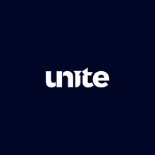 Unite Logo Type With Arrow Up