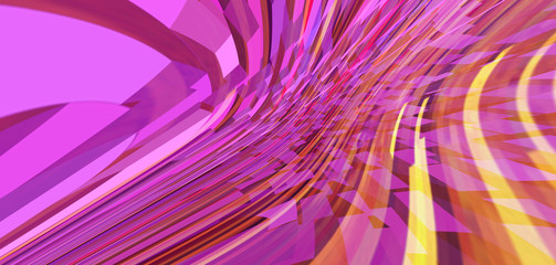 Wall Mural - Abstract geometric graphic design print line pattern. Big data concept
