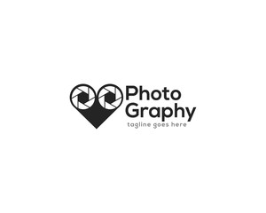 Wall Mural - Photography Camera Logo Icon Design Vector