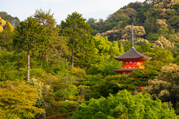 Sticker - Kiyomizu-dera Temple Kyoto Japan