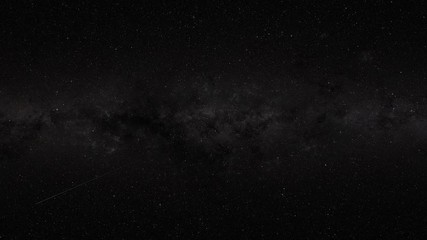 Wall Mural - 4k shining stars of milky way