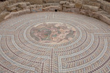 Fototapeta  - Bodenmosaik,  Archäologischer Park Pafos