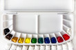 Watercolor Paint Palette with Tubes