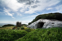 Domus De Janas, Fairy House, Prehistoric Stone Structure Typical Of Sardinia