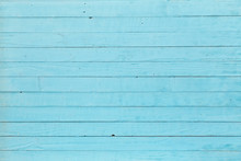 Blue Painted Old Wooden Background