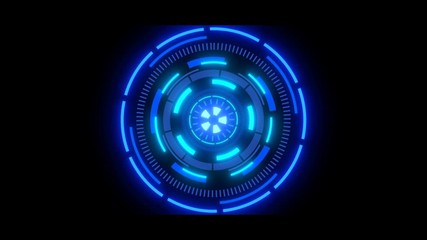 futuristic interface communication network background hud