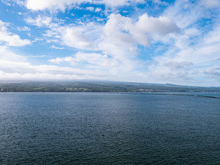 Wall Mural - Seascape from cruise ship in Hilo, on Hawaiʻi Island in the US state of Hawaii.