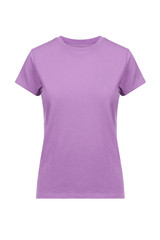 Wall Mural - purple t-shirt, front view