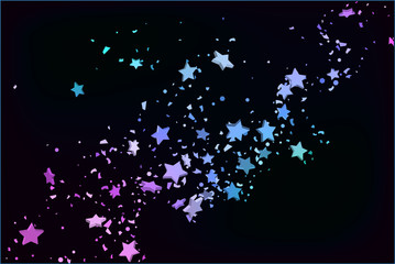 Falling star background