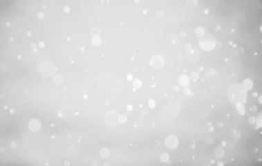 Wall Mural - white blur abstract background. bokeh christmas blurred