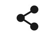 © Nahid Design Studio - Connection icon, share icon vector illustration