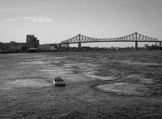 Wall Mural - Old port of Montreal. Viewpoint of the city of Montreal in Canada. photo of Montreal. City of Montreal.