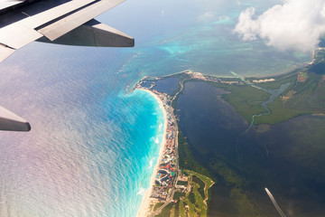 Wall Mural - Aerial view of the Gulf of Mexico.