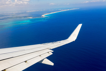 Wall Mural - Aerial view of the Gulf of Mexico.