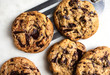 © Andrew Scrivani - Close up view of chocolate chunk cookie
