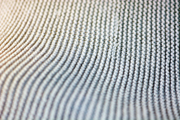 Grey textured blanket