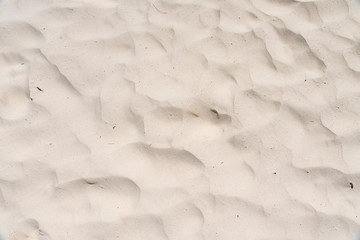 texture of white sand