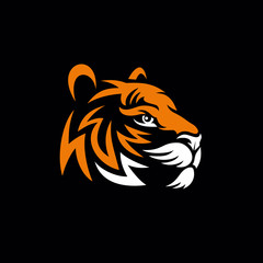 Vector tiger head