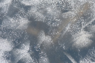 ice on water