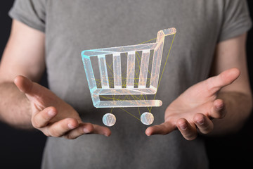 Shopping cart as part of the network in hand . The concept of Innovation in e-Commerce.