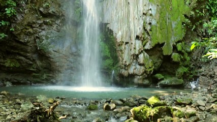 Poster - Waterfall in Corcovado National Park