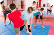 © JackF - Kids exercising self-defense movements
