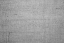 Gray Linen Fabric Texture Or Background.