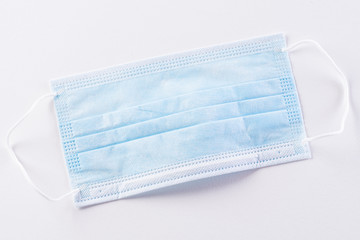 Protective face mask or medical mask. Medical protective shielding bandage. Protect Coronavirus and pm 2.5 mask.