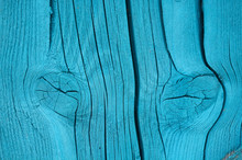 Weathered Old Blue Grain Wooden Background