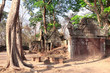 Ruin of Prasat Krachap in Prasat Thom complex, Cambodia