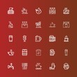 © Nadir - Editable 25 mug icons for web and mobile