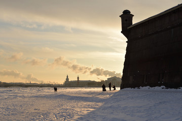 Wall Mural - Bastion of Peter and Paul Fortress.