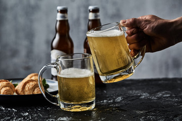 Wall Mural - Beer in glass