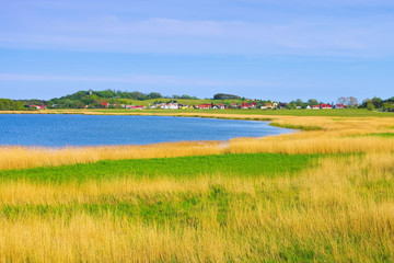 Poster - Thiessow auf der Insel Rügen - the village Thiessow on island of Ruegen