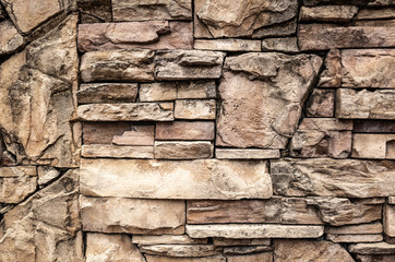 stone stacked wall background