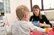 A Boy With A Hearing Aids And Cochlear Implants