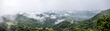 A panorama of the Costa Rica Rain forest in Monteverde