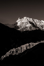 Annapurna III In All Of Its Morning Glory