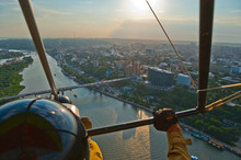 Flight Over The Don, Over Rostov-on-Don.