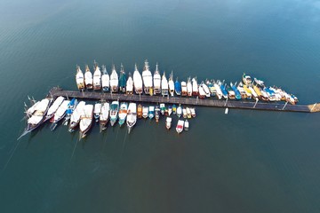 Wall Mural - Aerial view of region of Paraty, Rio de Janeiro, Brazil. Great landscape.