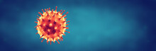Coronavirus Or Flu Virus - Microbiology And Virology Concept