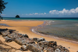 Fototapeta Las - Tekek beach of Tioman island in Malaysia