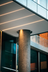 Poster - Steel covered column in Buenos Aires