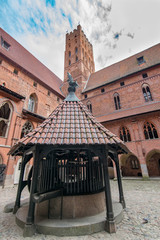 Wall Mural - the malbork castle in pomerania poland