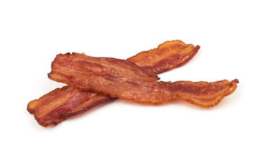 bacon on white