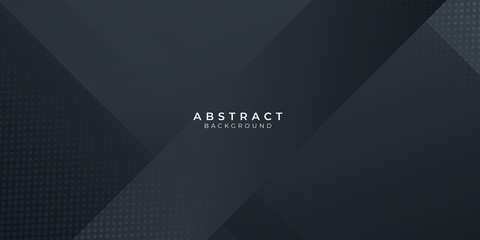 Wall Mural - Modern black abstract presentation background. Vector illustration design for presentation, banner, cover, web, flyer, card, poster, wallpaper, texture, slide, magazine, and powerpoint. 